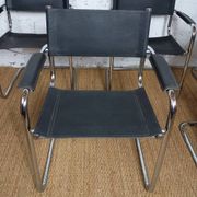 Ensemble de 5 fauteuils style B34 Marcel Breuer