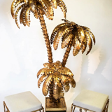 Palm floor lamp 3 heads