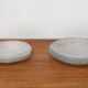 Vintage floral glass plates from Sweden by Ann Wärff for Kosta Boda, set of 11.