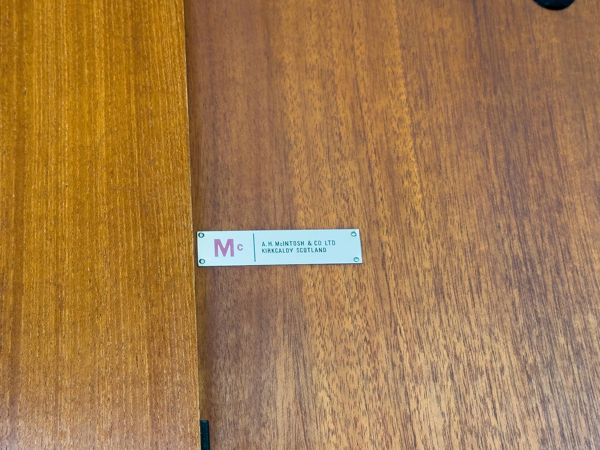 McIntosh Dunvegan Teak Dining Set – Round Extending Table & 4 Chairs (1960s