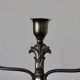 Vintage Pewter 3-Arm Candelabra – Art Deco / Art Nouveau Style