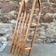Vintage sled Christmas decoration