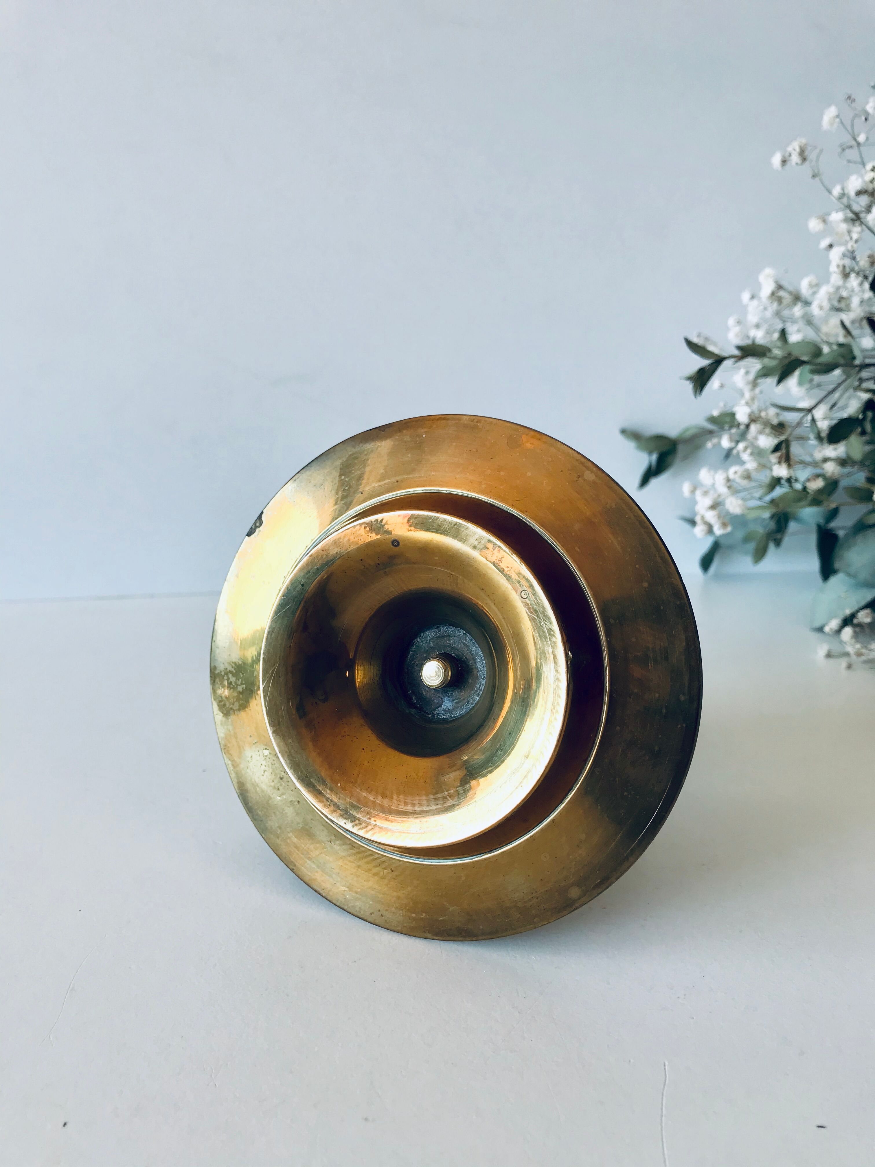 Brass candlestick