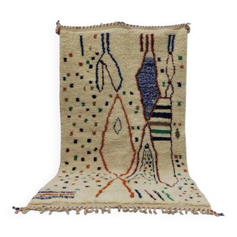 Large handmade Berber rug 3 x 2 m