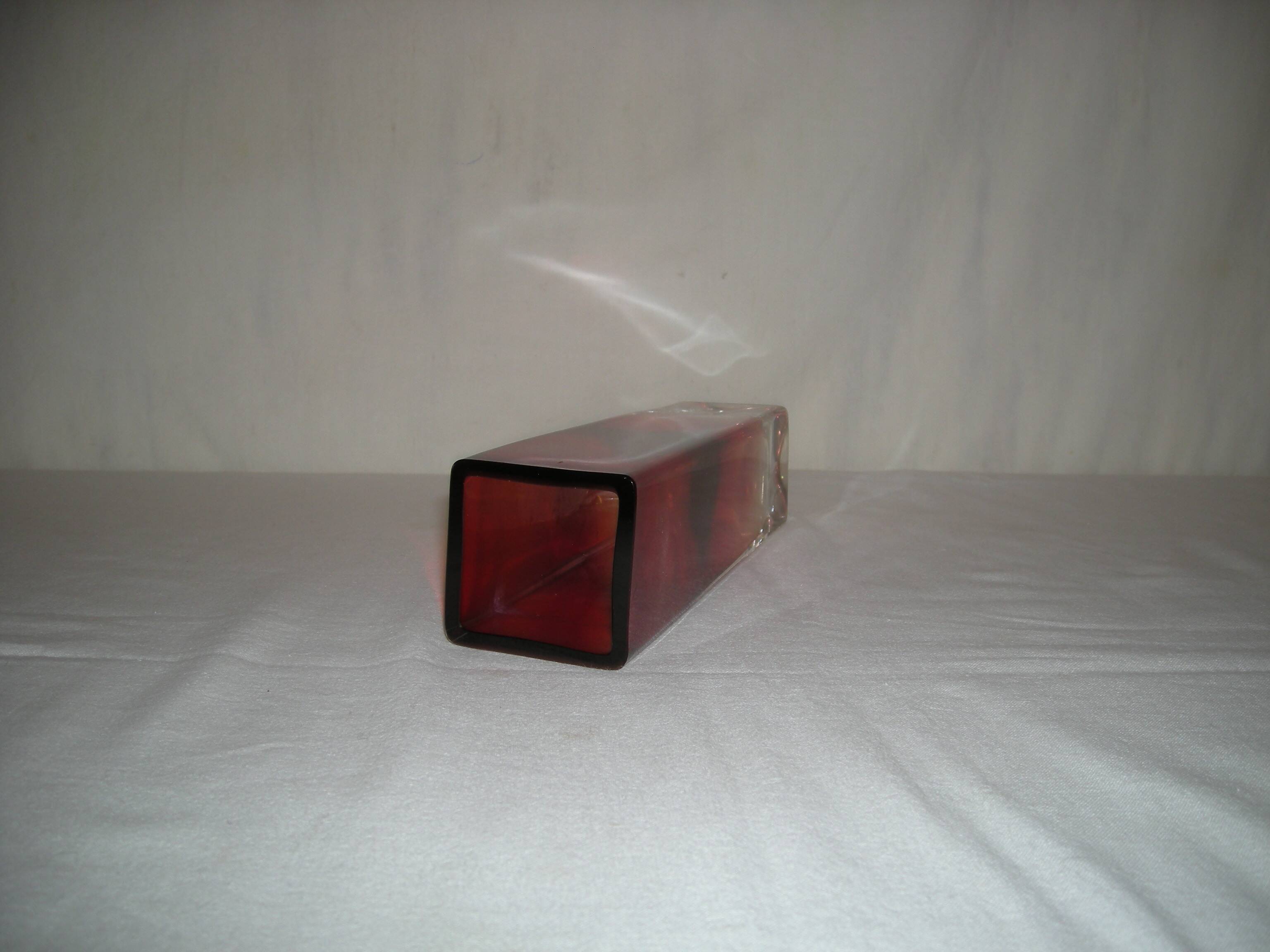 Sommerso murano vase