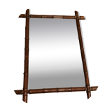 Bamboo mirror, 87 x 65cm