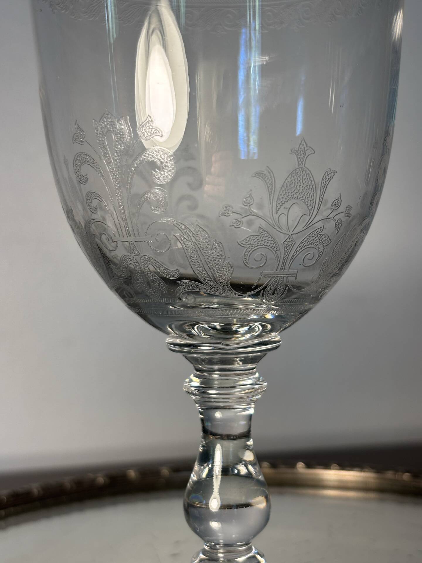 Verre à eau Baccarat avant 1936