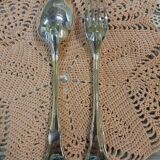 5 pairs of silver-plated cutlery