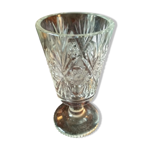vase en verre cristal