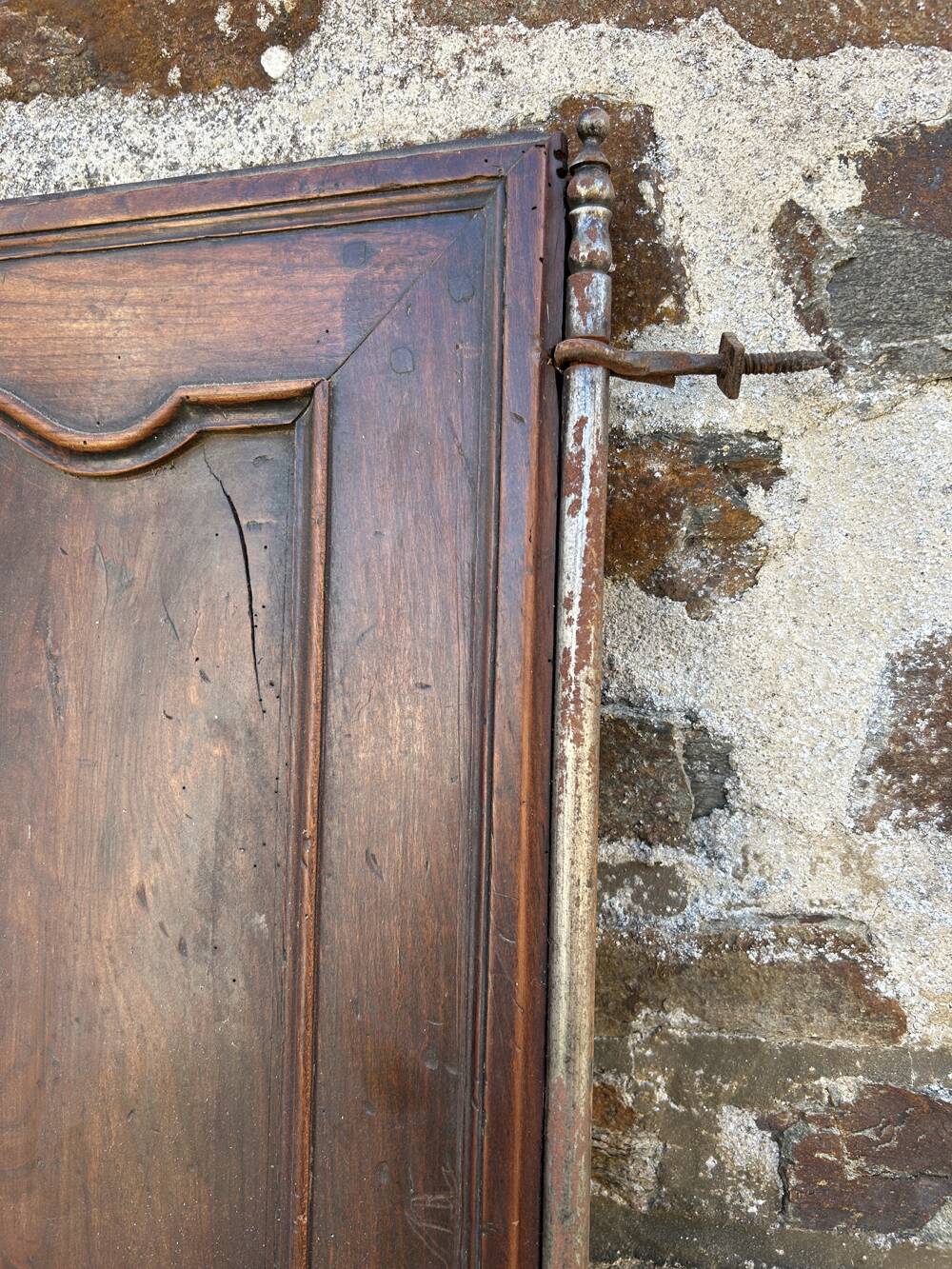Pair of Louis XV oak wardrobe doors – 18th century
