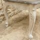 Table basse patine Shabby chic style Louis XV