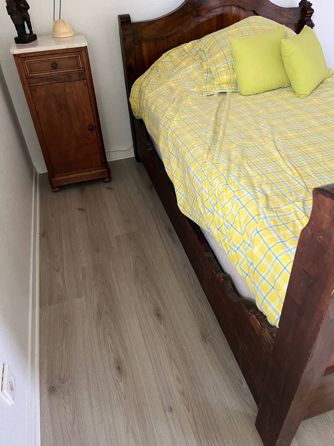 Old bed in Louis Philippe style