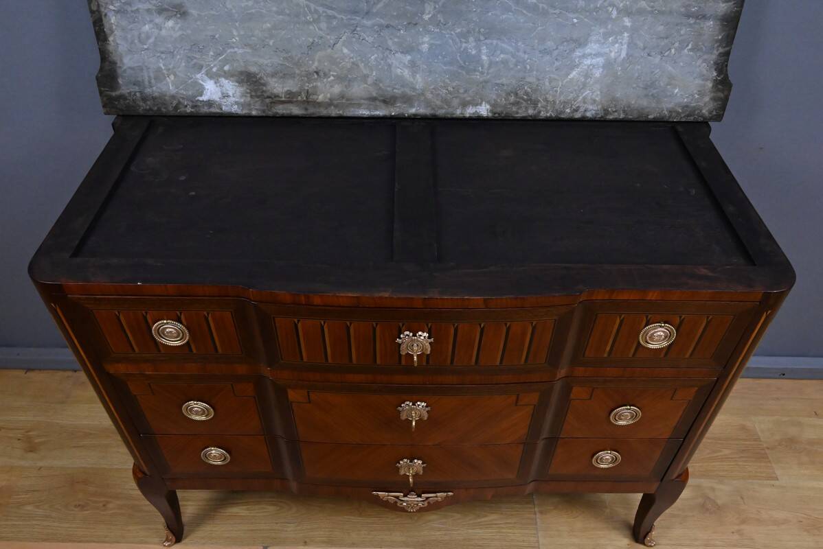 Mahogany and Rosewood Commode, Louis XVI style – 1st part of the 20th century