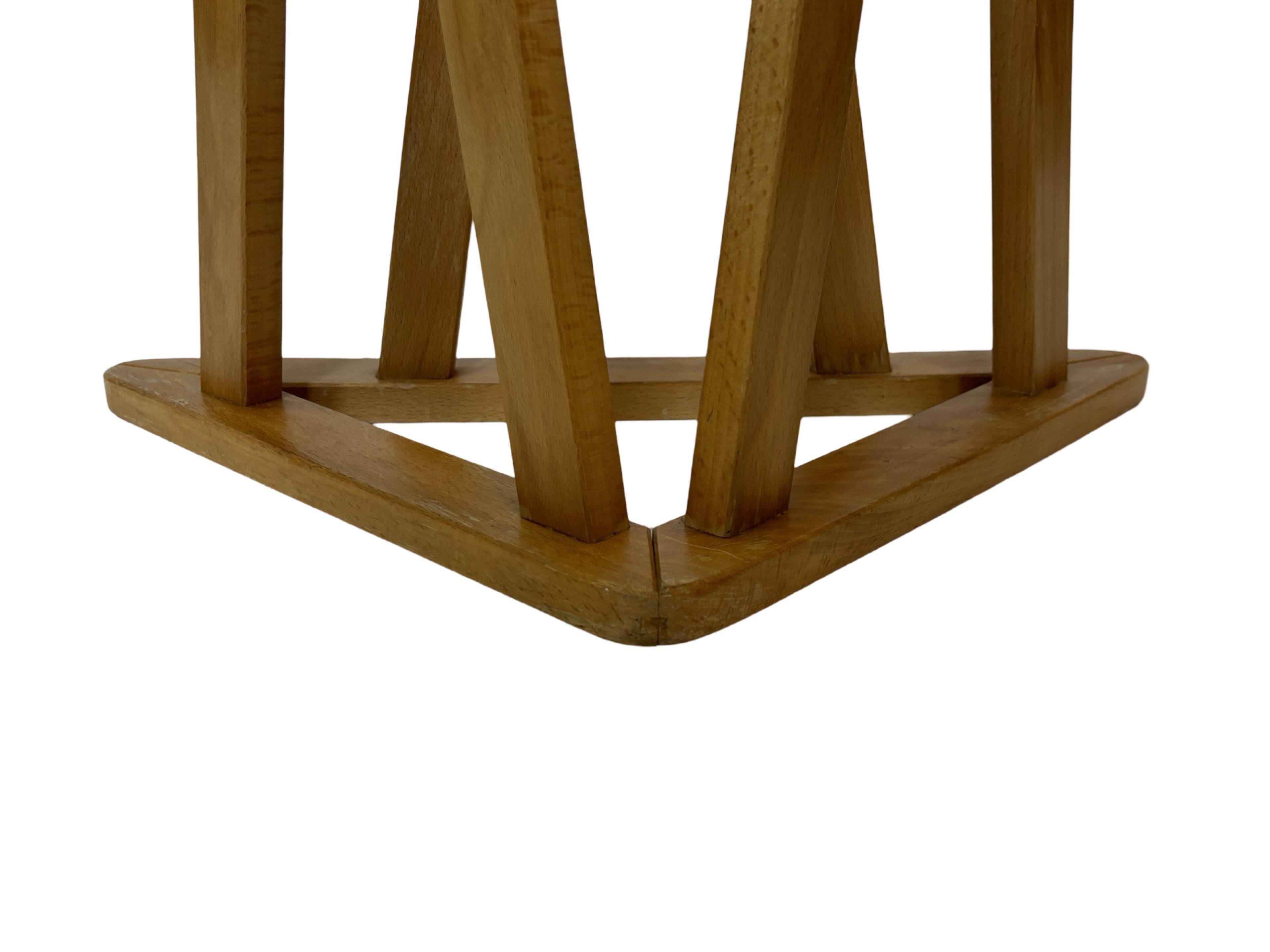 Vintage Side Table Standard 1960s Unique Design