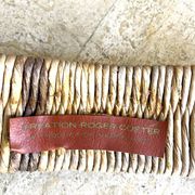 High rattan stool – creation by Roger Coster, 1970
