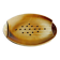 Asparagus dish in glazed stoneware signed osul