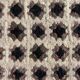 Crochet blanket in wool 1m x 1m