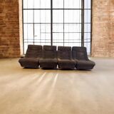 Vintage 4-piece modular sofa/couch/lounge meurop
