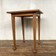 Table square vintage feet trumpet beech tray solid beech