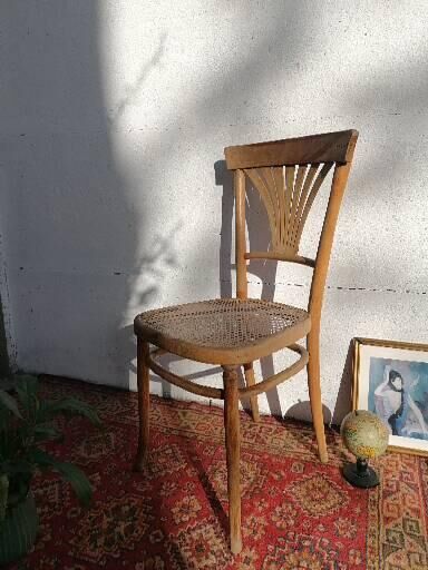 Chaise Baumann cannée