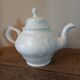 White porcelain teapot brand Rosenthal