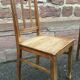 2 vintage bistro chairs art nouveau 1920s