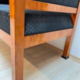 Biedermeier Sofa in Cherry Veneer and Horsehair, South Germany, 1830s