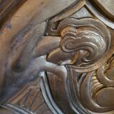 Bas-relief in art deco terracotta
