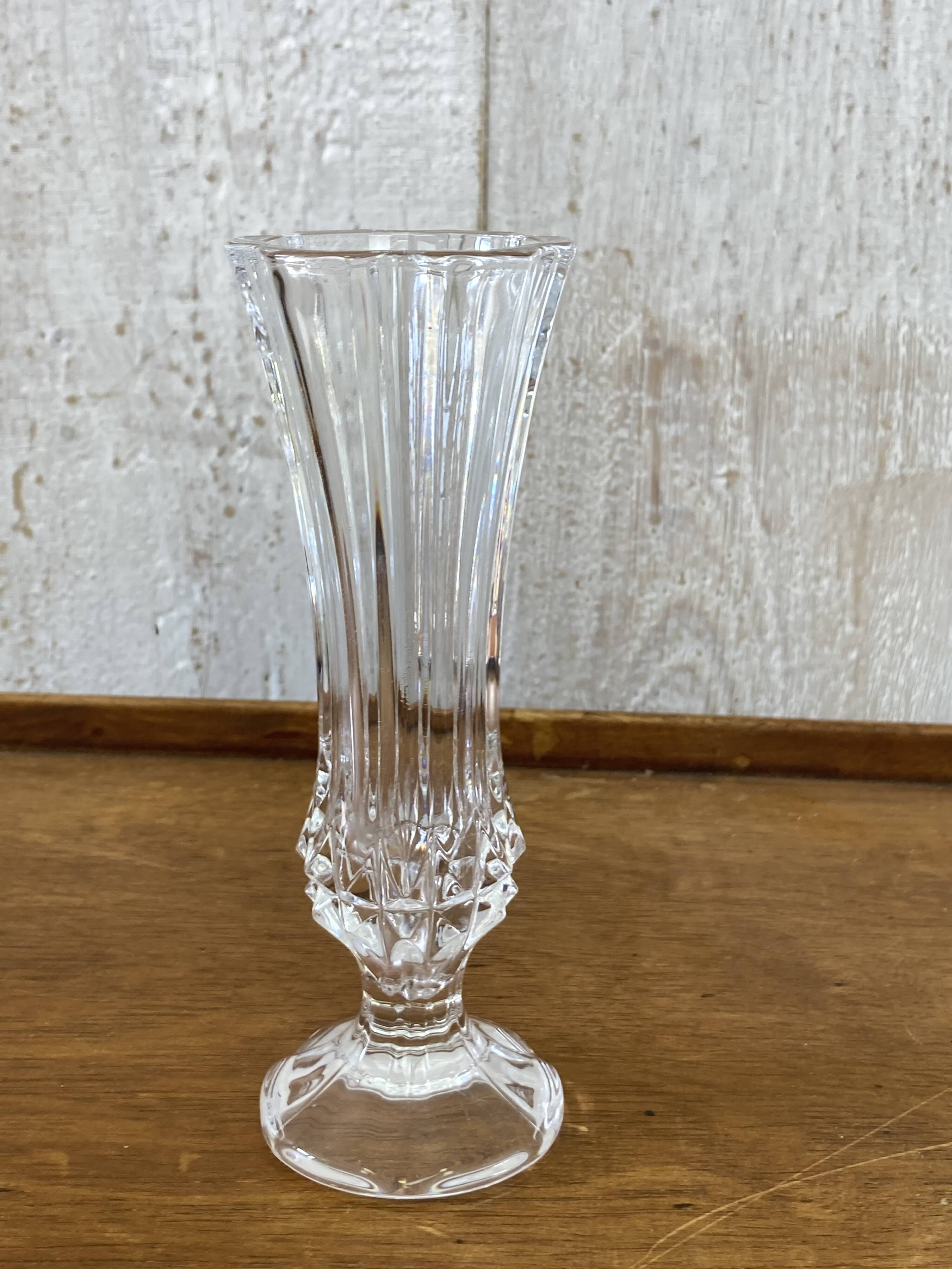 Vintage chiseled vase