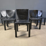Arcadia dining chairs by Paolo Piva for B&B Italia set of 6