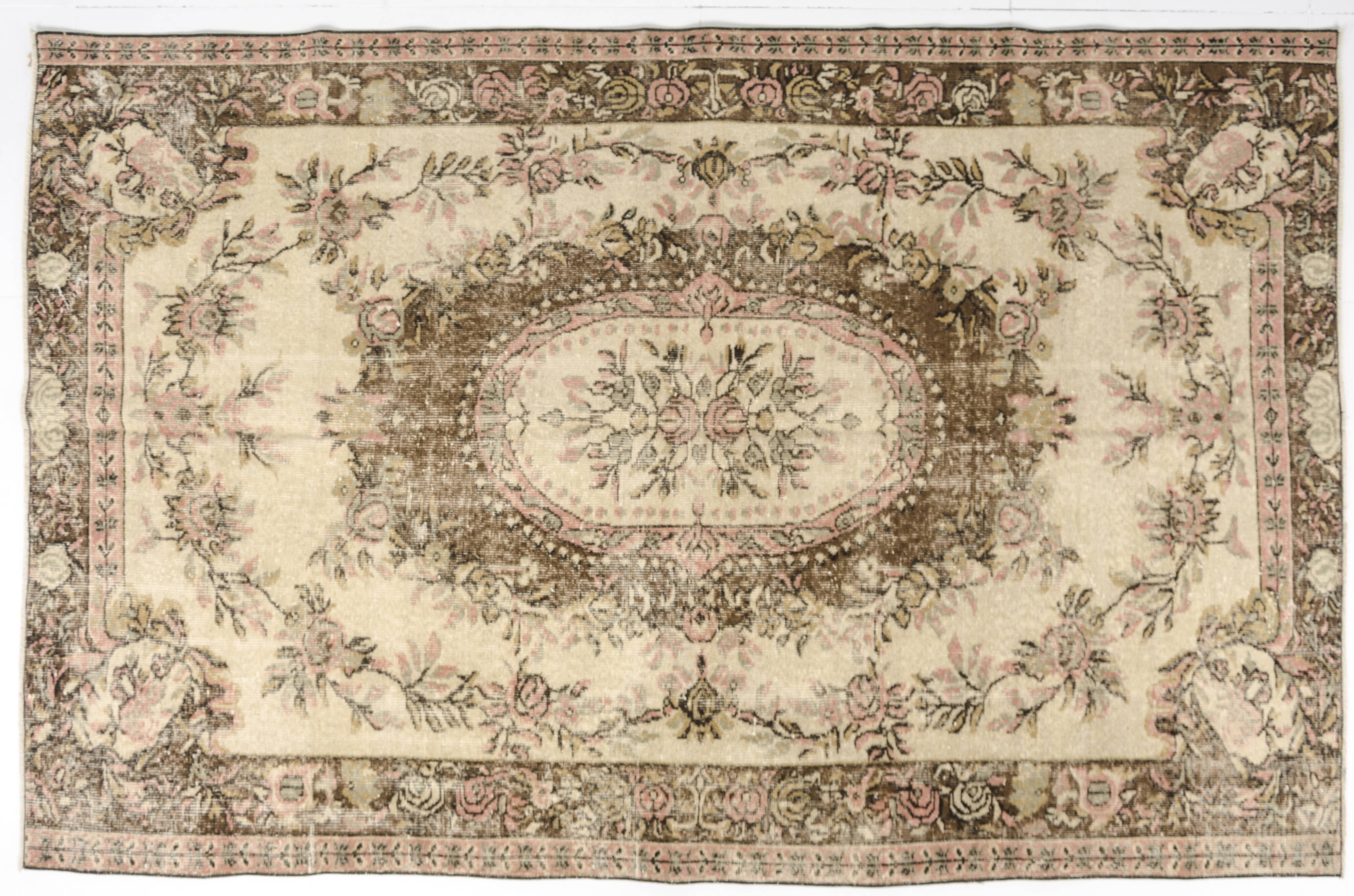 one A kind Of Vintage Turkish Area Rug sku-2020