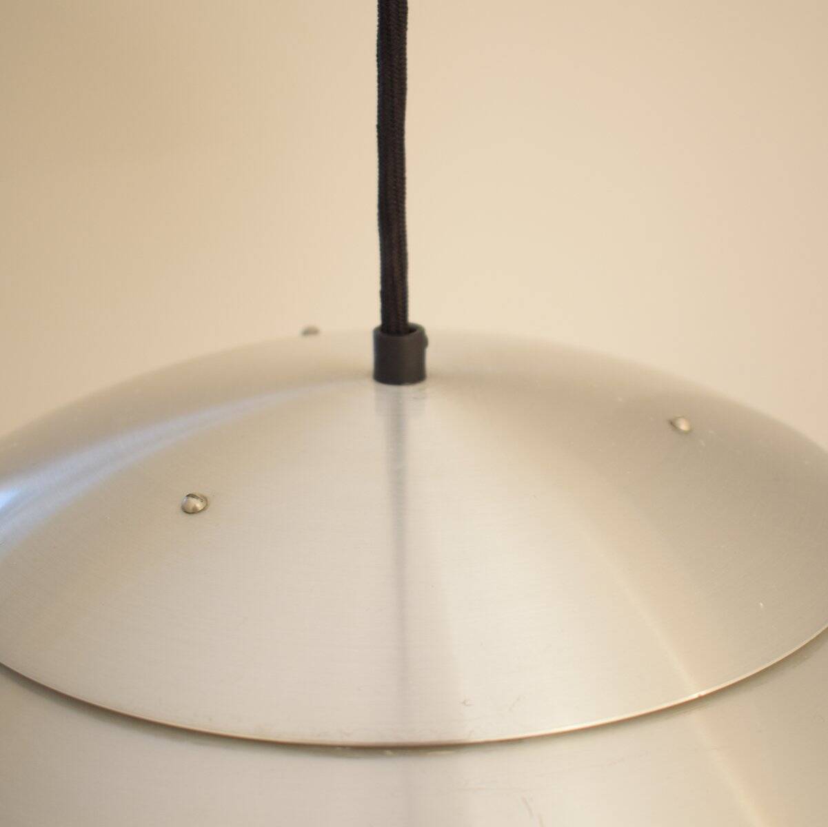 Mid-Century Swedish Chrome Pendant Lamp by Hans-Agne Jakobsson for Markaryd, 1960s