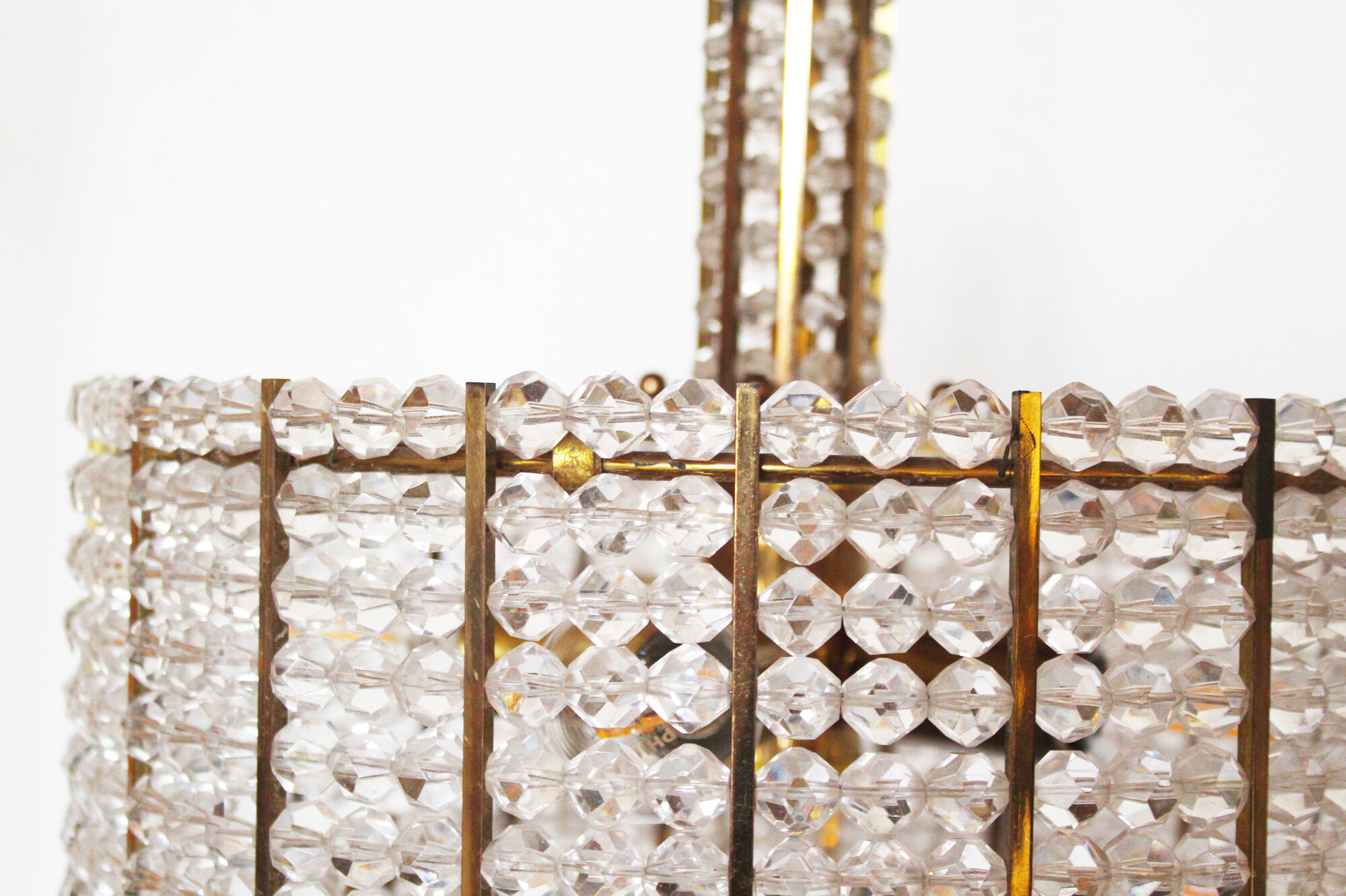 Vintage chandelier by Emil Stejnar for Rupert Nikoll - Austria 1960's