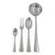 Ercuis Neptune, 37-piece Art Deco cutlery set in silver-plated metal, excellent condition.