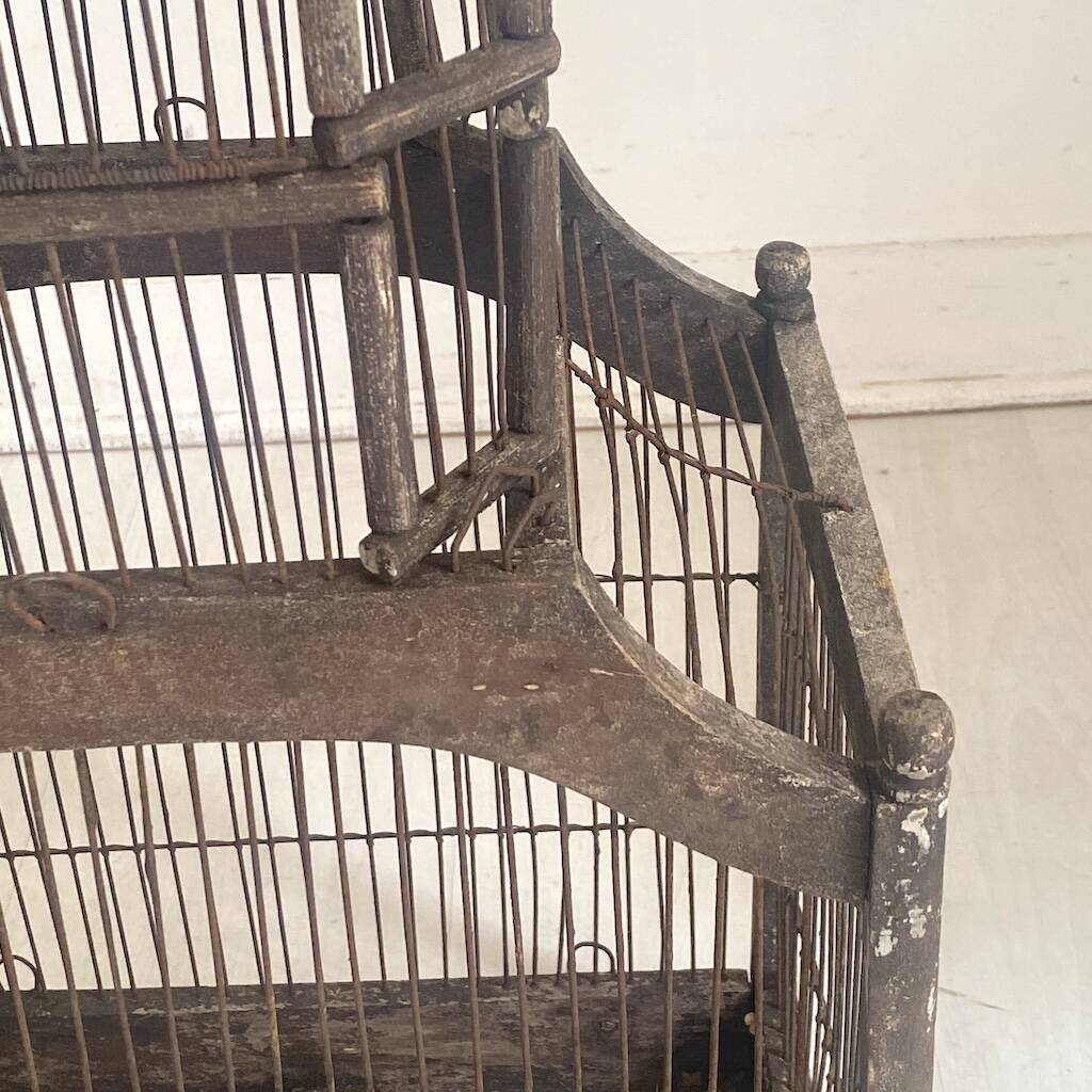 Vintage birdcage from the 1900s