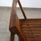 Table à abattants et 4 chaises pliantes, 1960