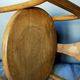 Children's chair in curved wood early 20th century