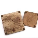 Stoneware trivet by Pierre Digan, La Borne, 1960s