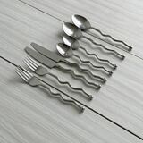 Antique cutlery with twisted handles