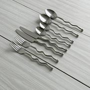 Antique cutlery with twisted handles