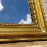 Very old Louis Philippe mirror 45/54 cm