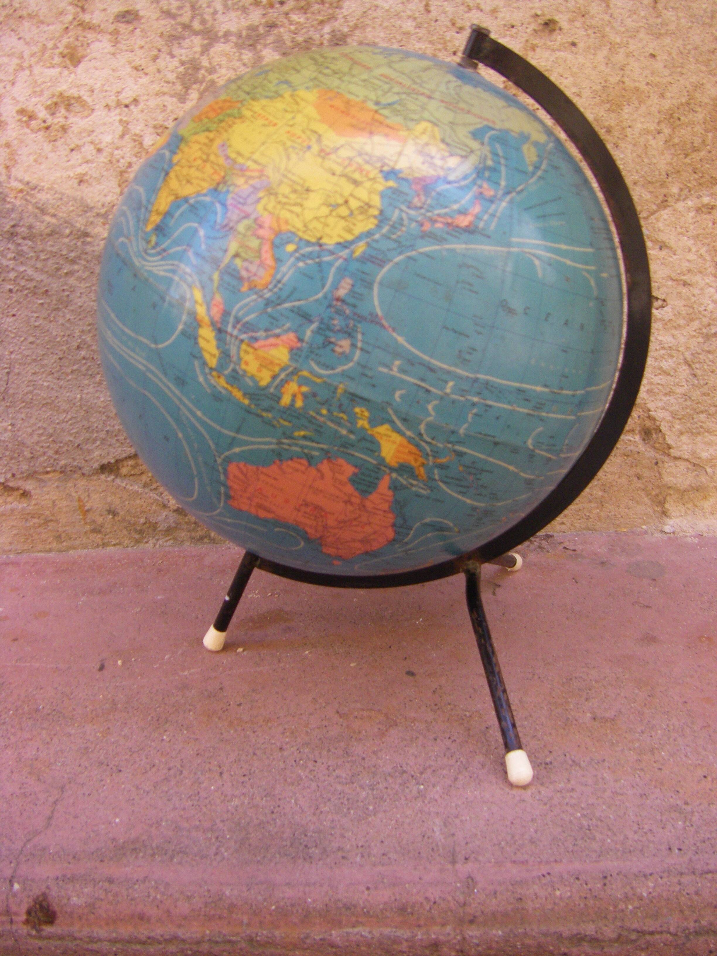 Vintage globe