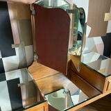 Mid-century hairdresser - triptych mirror