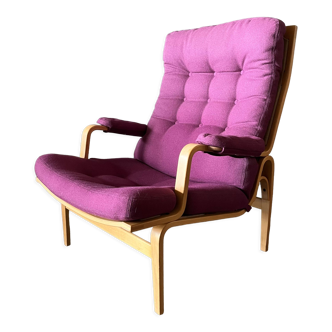 Vintage Ingrid armchair model by Bruno Mathsson for Dux Sweden
