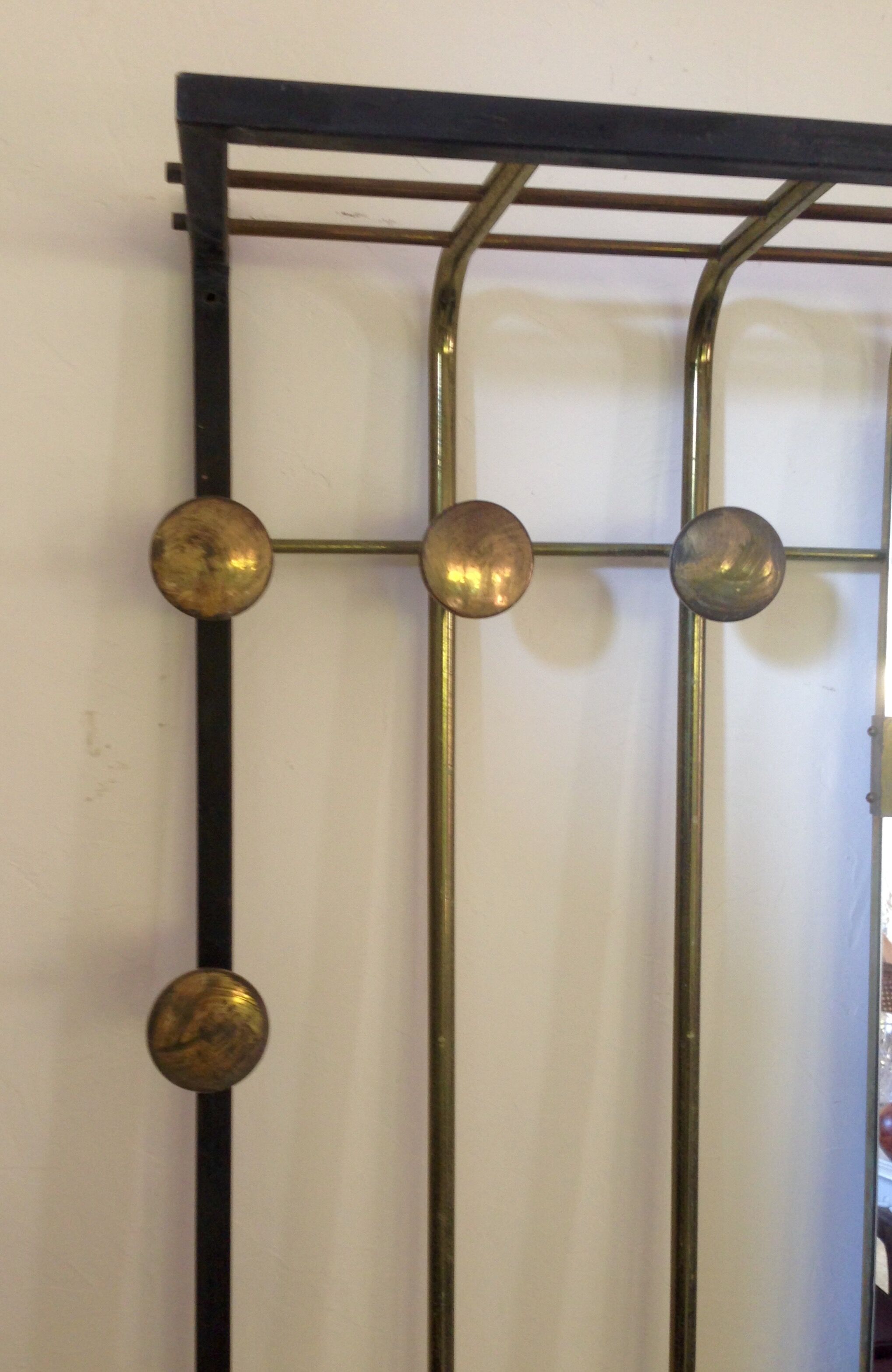 art deco coat rack