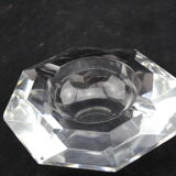 Octagonal ashtray in Crystal Val Saint Lambert