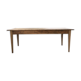 Table de ferme en chêne