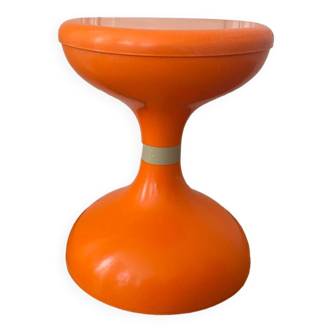 Robur Sgabello Americano orange stool