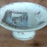 Old fruit bowl terre de fer hb & cie/tableware/sepia