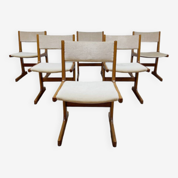 Vintage Danish design dining chairs Farstrup